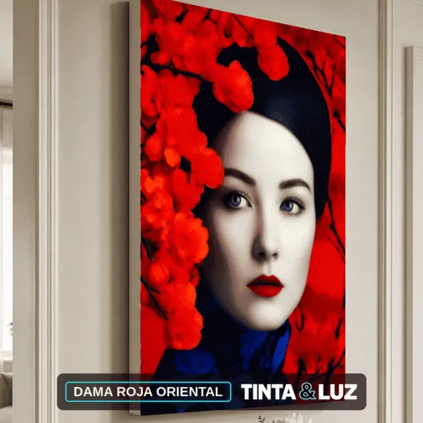 DAMA ROJA ORIENTAL
