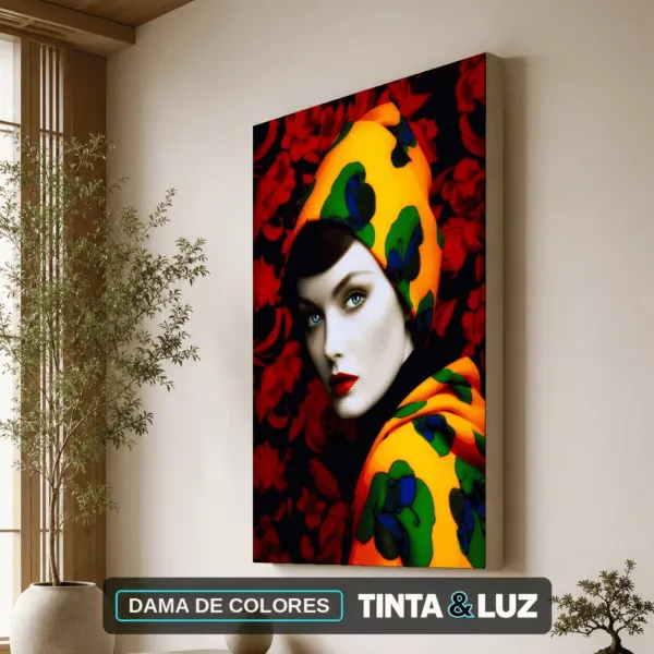 DAMA DE COLORES