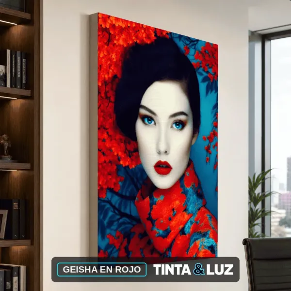 GEISHA EN ROJO