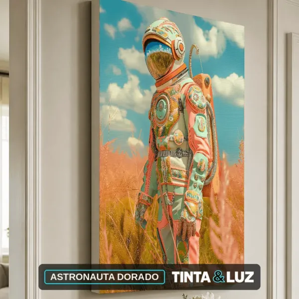 ASTRONAUTA DORADO