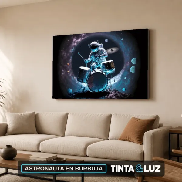 ASTRONAUTA EN BURBUJA