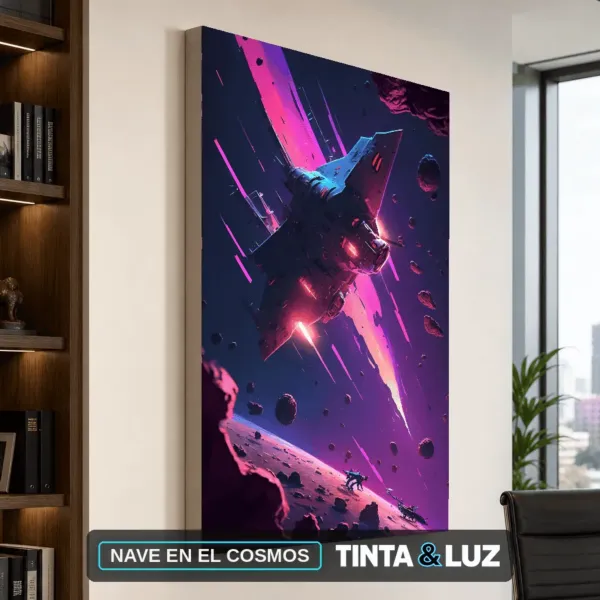 NAVE EN EL COSMOS