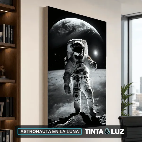 ASTRONAUTA EN LA LUNA