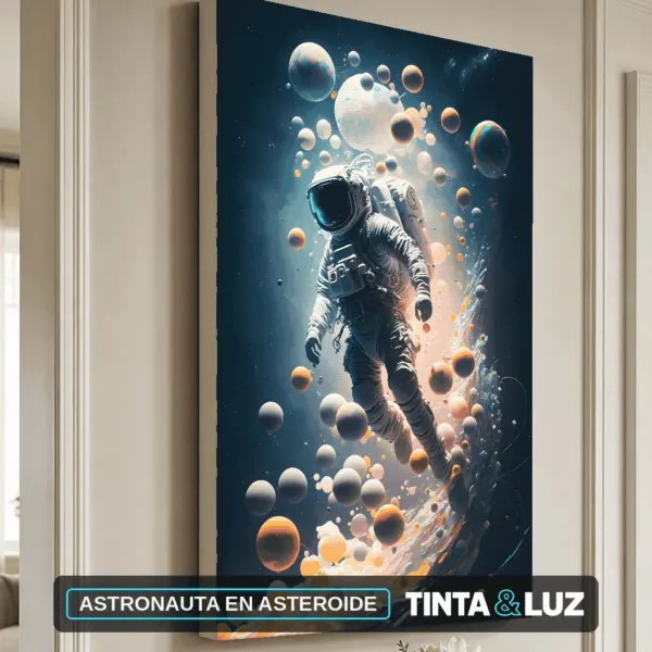 ASTRONAUTA EN ASTEROIDE