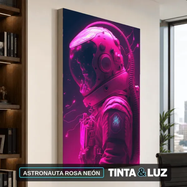 ASTRONAUTA ROSA NEÓN