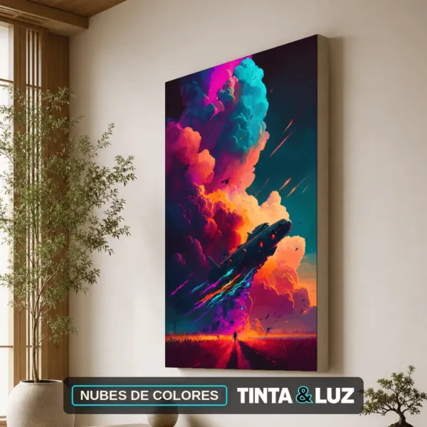 NUBES DE COLORES