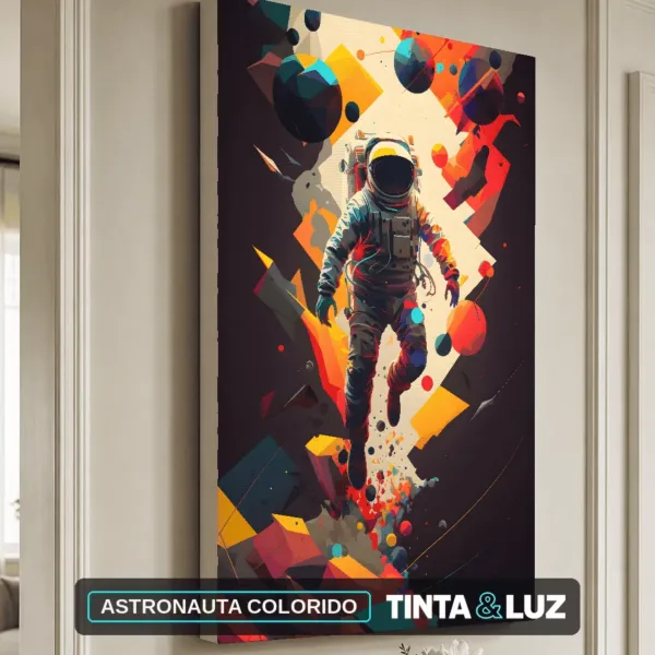 ASTRONAUTA COLORIDO