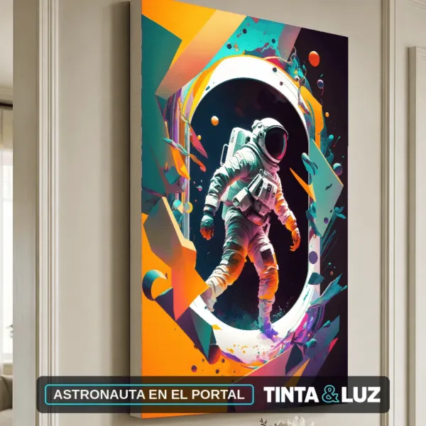 ASTRONAUTA EN EL PORTAL