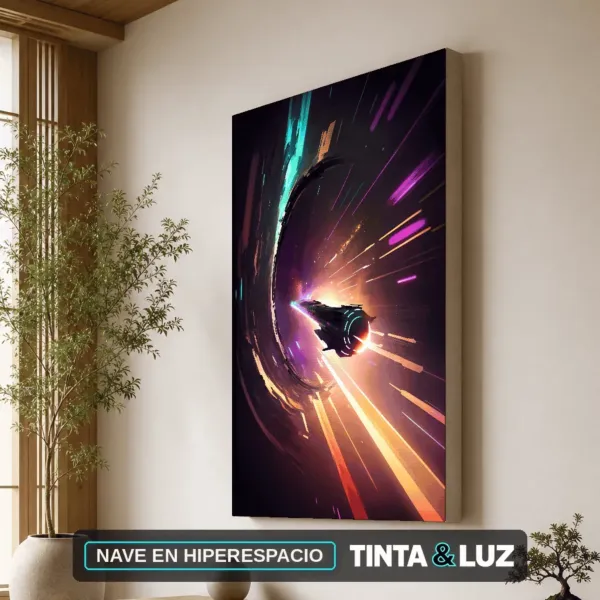 NAVE EN HIPERESPACIO