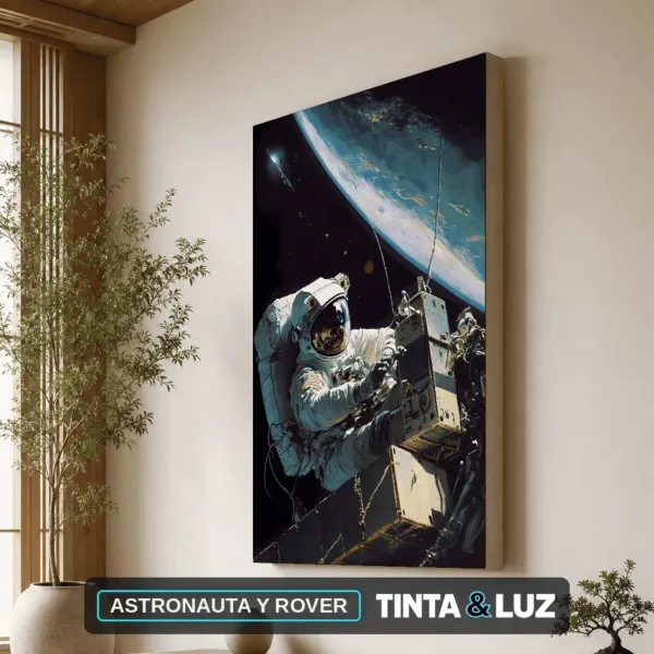 ASTRONAUTA Y ROVER