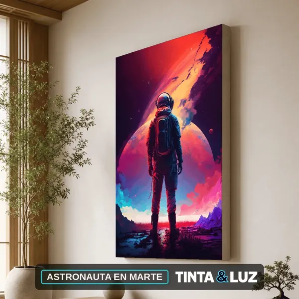 ASTRONAUTA EN MARTE