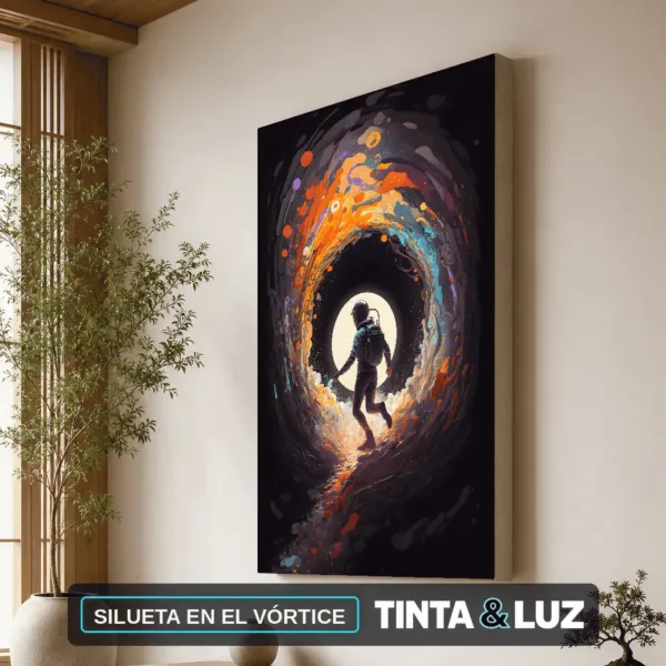 SILUETA EN EL VÓRTICE