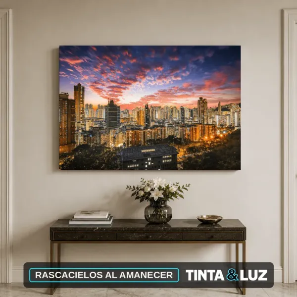 RASCACIELOS AL AMANECER