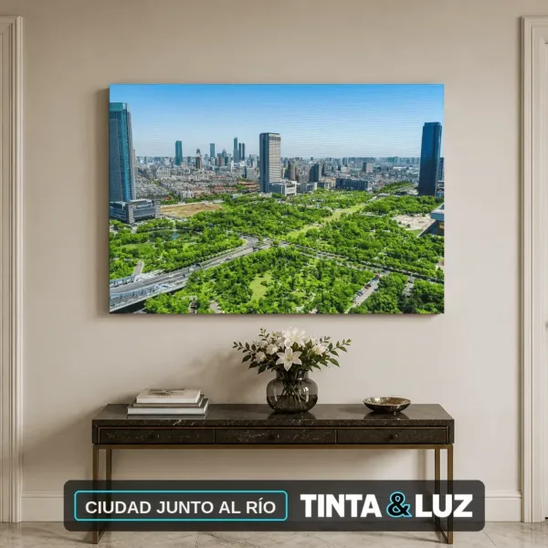 CIUDAD JUNTO AL RÍO