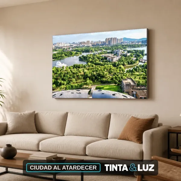 CIUDAD AL ATARDECER