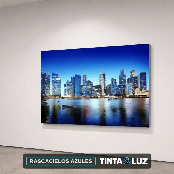 RASCACIELOS AZULES
