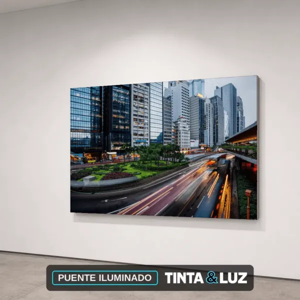 PUENTE ILUMINADO