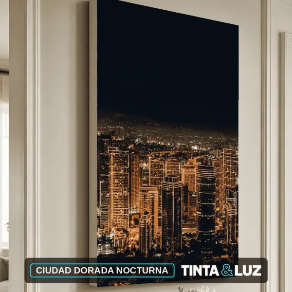 CIUDAD DORADA NOCTURNA