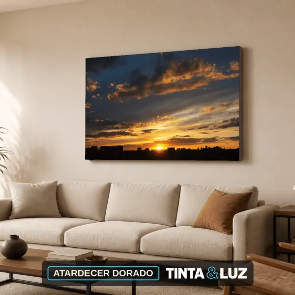 ATARDECER DORADO