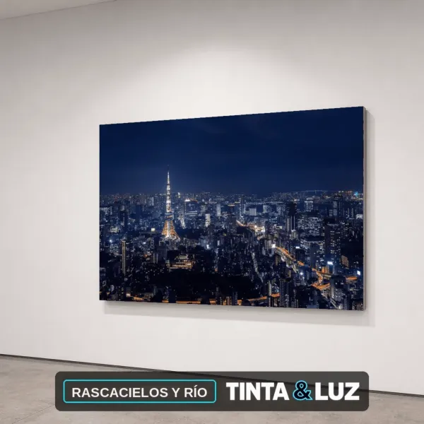 RASCACIELOS Y RÍO