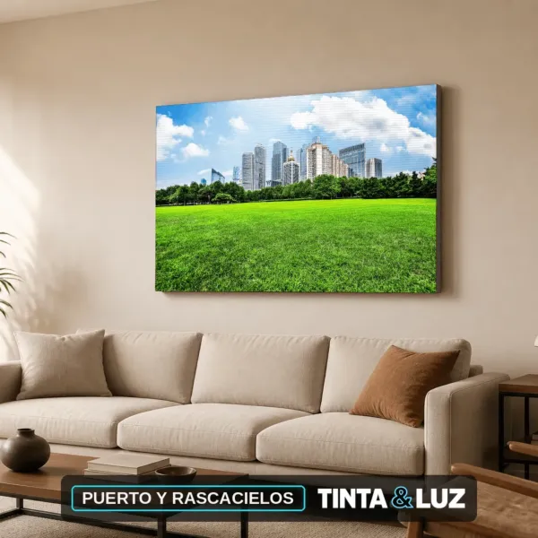 PUERTO Y RASCACIELOS