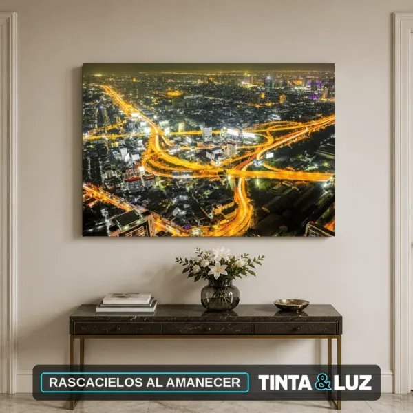RASCACIELOS AL AMANECER