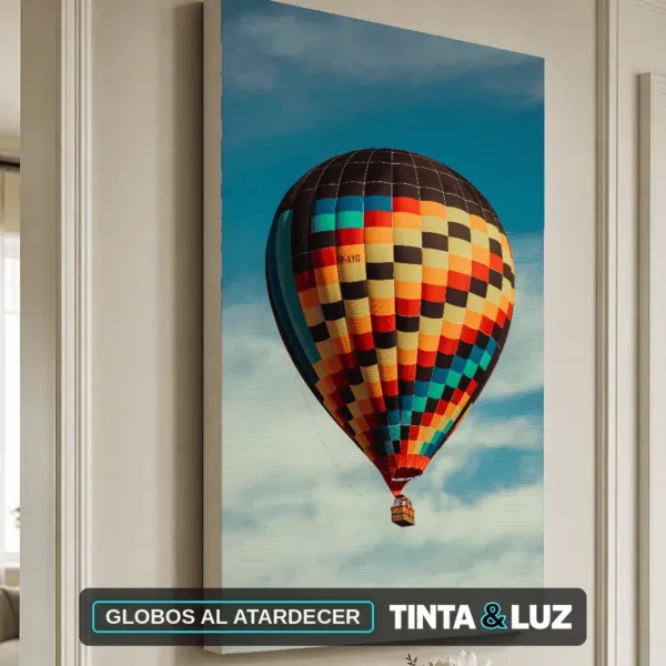 GLOBOS AL ATARDECER