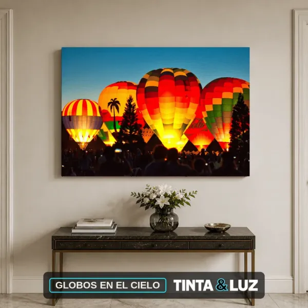 GLOBOS EN EL CIELO