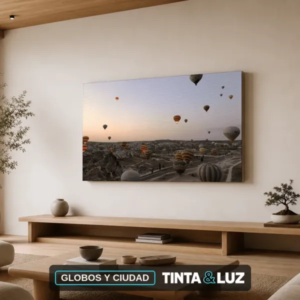 GLOBOS Y CIUDAD