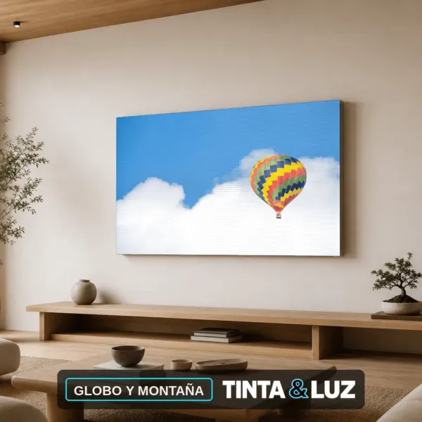GLOBO Y MONTAÑA