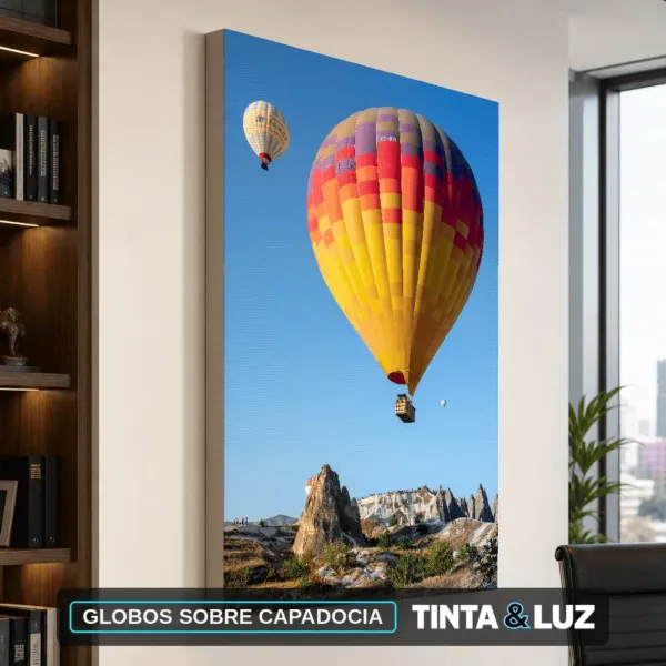 GLOBOS SOBRE CAPADOCIA