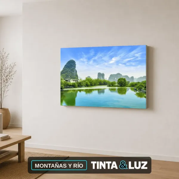 MONTAÑAS Y RÍO