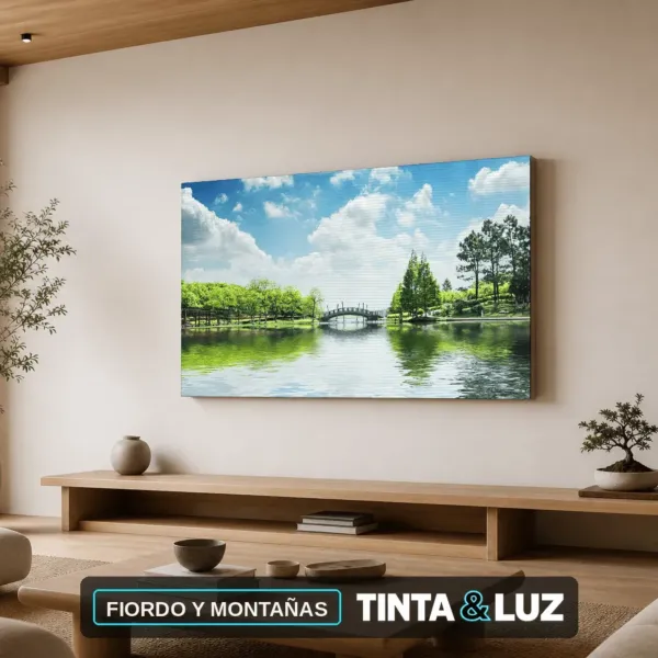 FIORDO Y MONTAÑAS