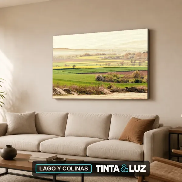 LAGO Y COLINAS
