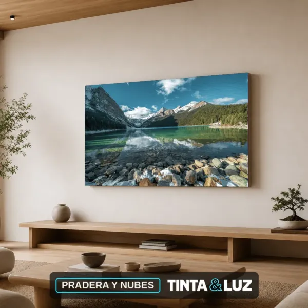PRADERA Y NUBES