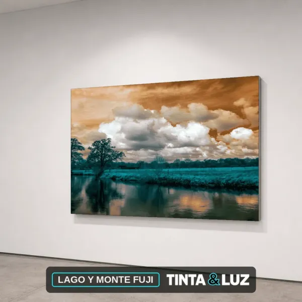 LAGO Y MONTE FUJI
