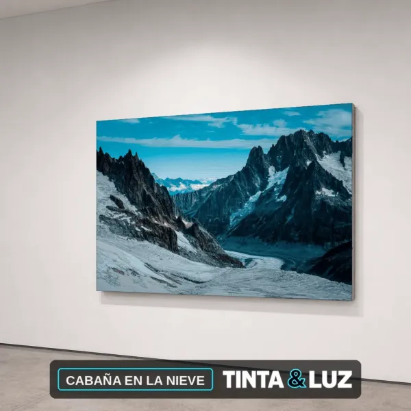 CABAÑA EN LA NIEVE