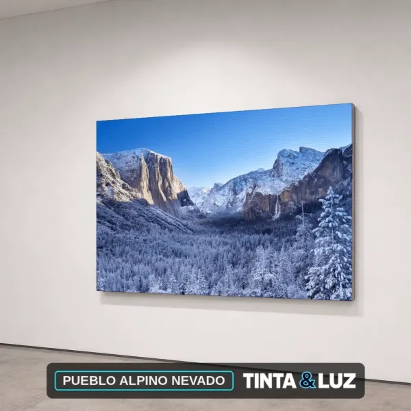PUEBLO ALPINO NEVADO