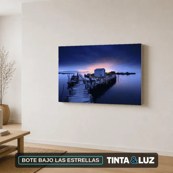 BOTE BAJO LAS ESTRELLAS