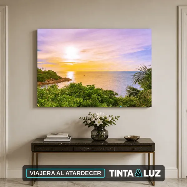 VIAJERA AL ATARDECER