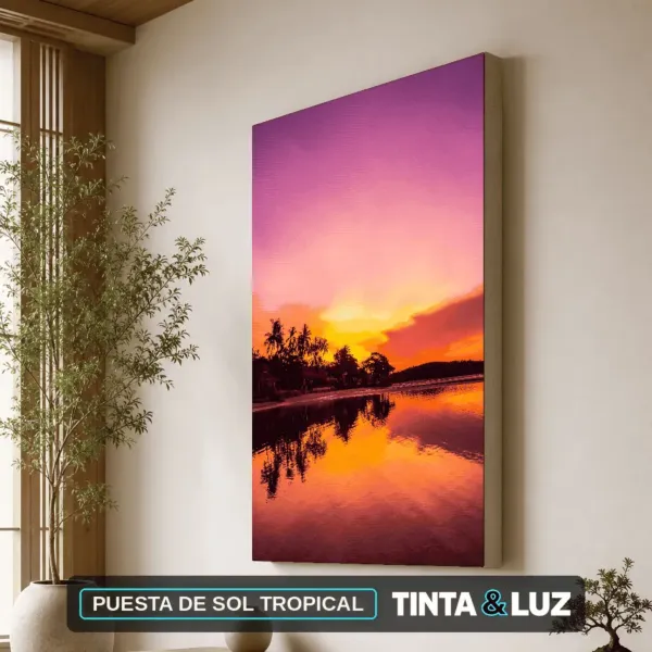 PUESTA DE SOL TROPICAL