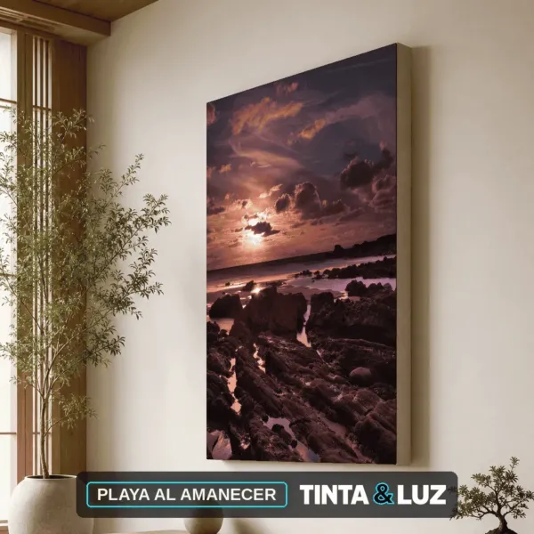 PLAYA AL AMANECER