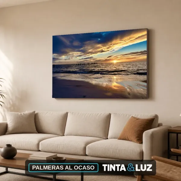 PALMERAS AL OCASO