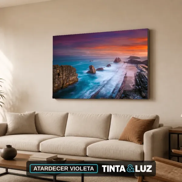 ATARDECER VIOLETA