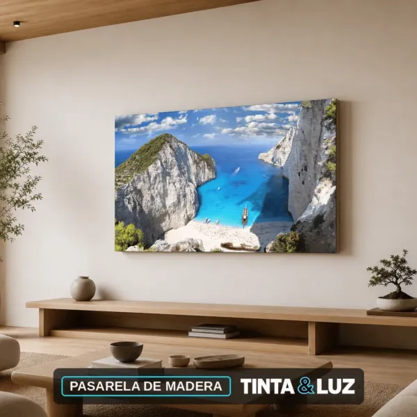 PASARELA DE MADERA