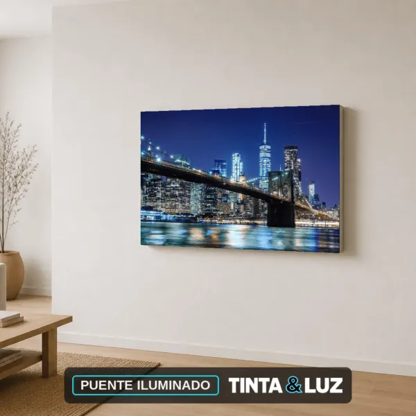 PUENTE ILUMINADO