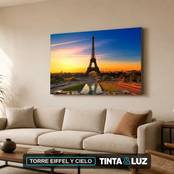 TORRE EIFFEL Y CIELO