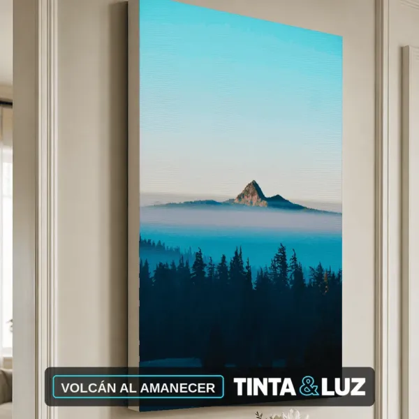 VOLCÁN AL AMANECER