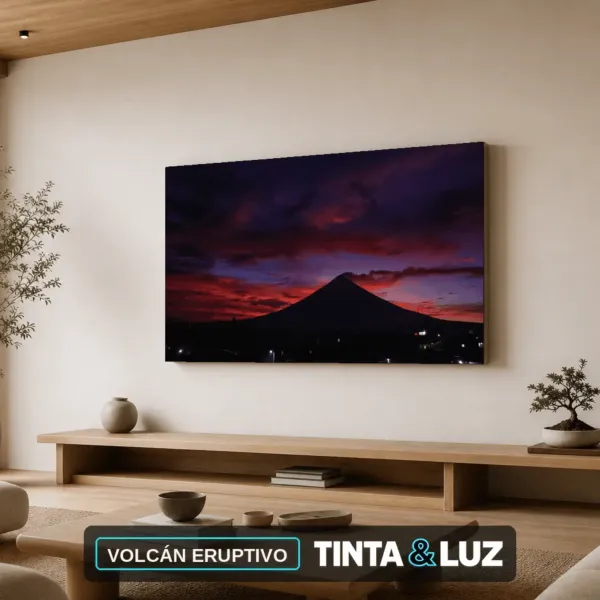 VOLCÁN ERUPTIVO