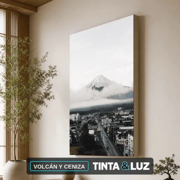 VOLCÁN Y CENIZA